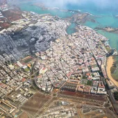 Vista aérea de Arrecife Vista aérea de Arrecife