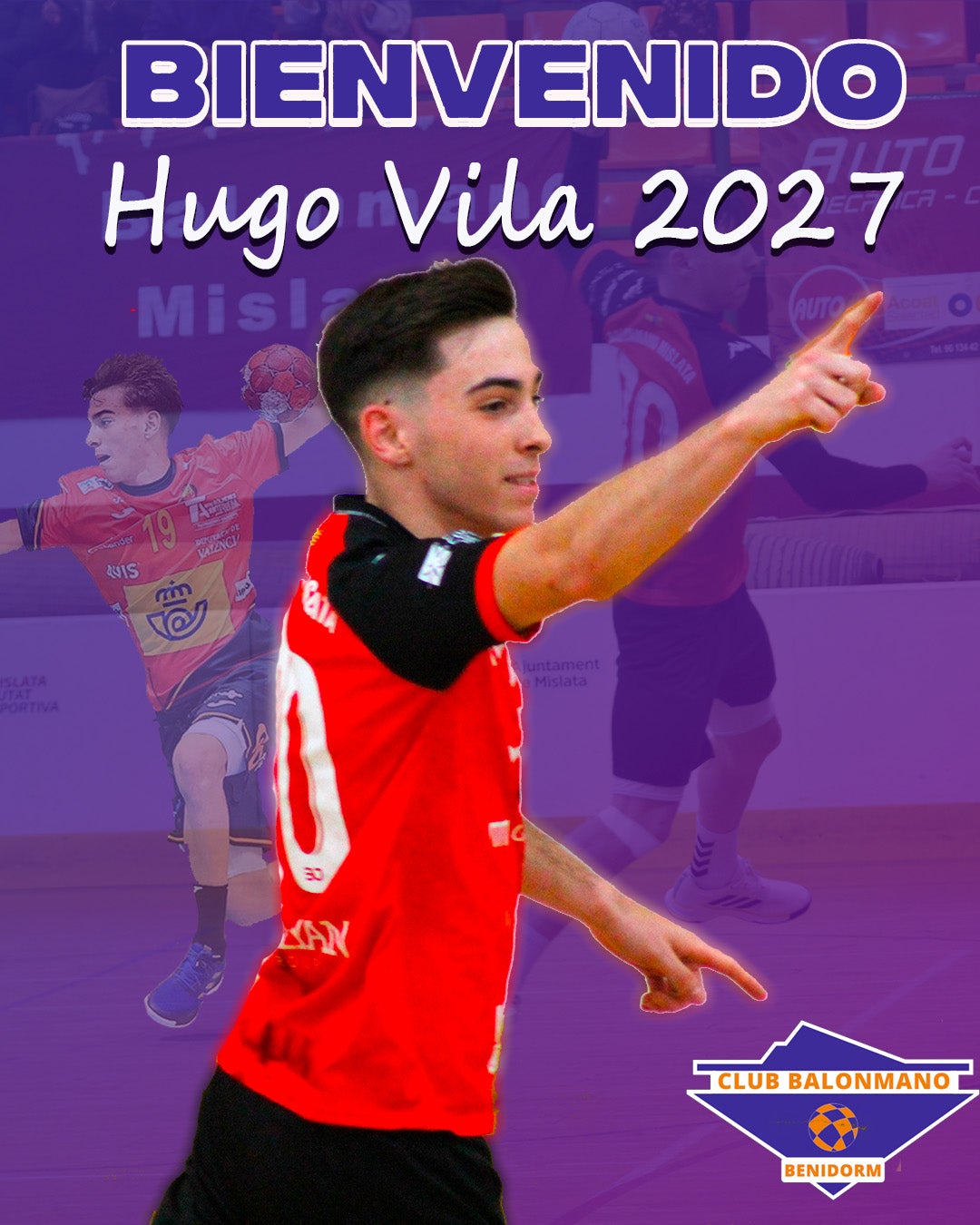 EL TM Balonmano Benidorm ficha a Hugo Vila EL TM Balonmano Benidorm ficha a Hugo Vila