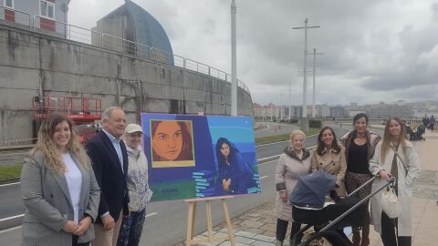 Diseño del nuevo mural de Lidia Cao