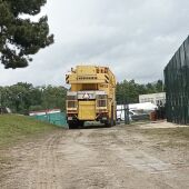 O alcalde de Pereiro de Aguiar, Luis Menor nega danos na pista de atletismo