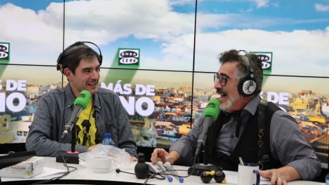 Juanra Bonet con Agust&iacute;n Jim&eacute;nez en 'M&aacute;s de uno'