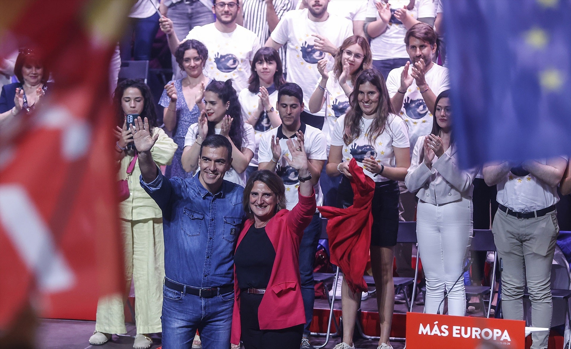 Teresa Ribera llama a combatir el 9-J a los que quieren "reventar" el modelo de Europa "desde dentro" Teresa Ribera llama a combatir el 9-J a los que quieren "reventar" el modelo de Europa "desde dentro"