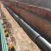 Obras de la tubería a la Llanura Manchega Obras de la tubería a la Llanura Manchega