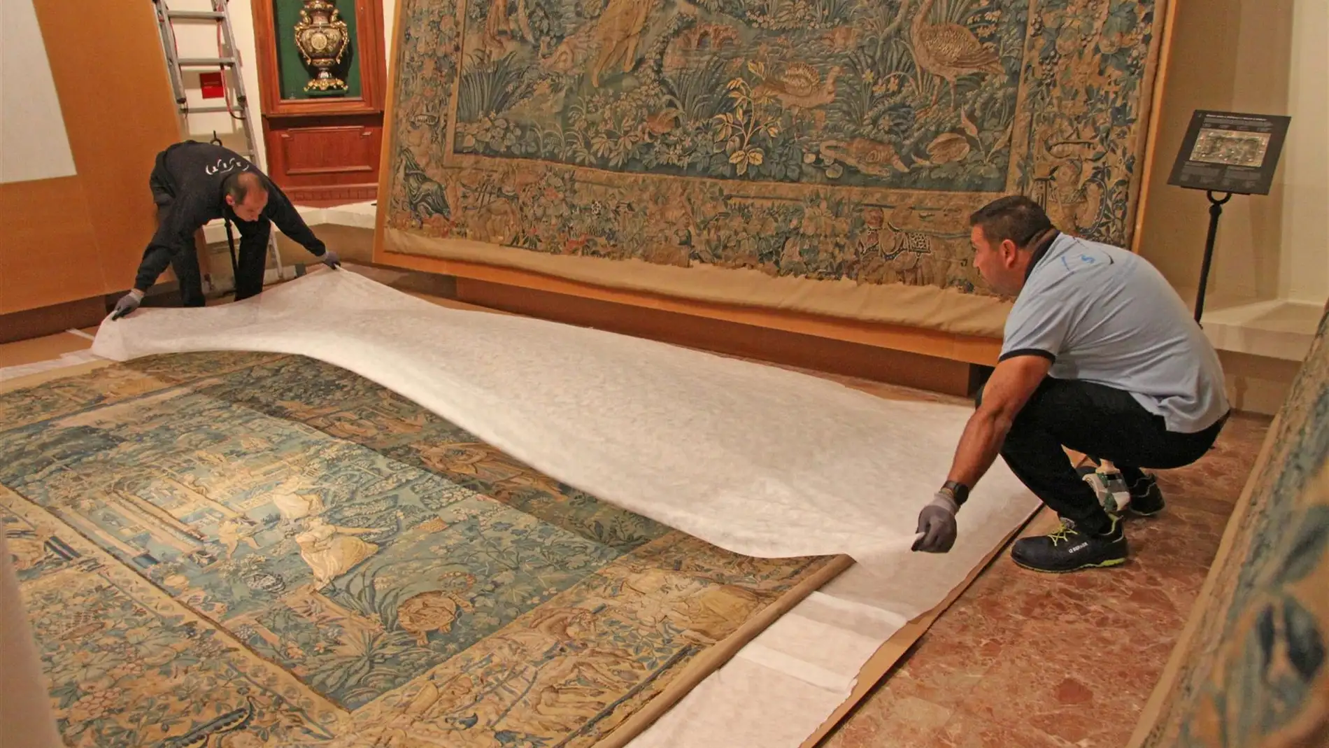 Un tapiz de la Catedral de Badajoz formará parte de las XXVII Edades del Hombre