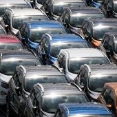 Coches en el Puerto de Santander