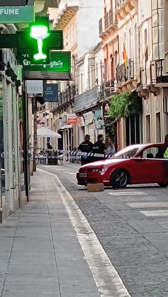 La Policía acordonó la zona