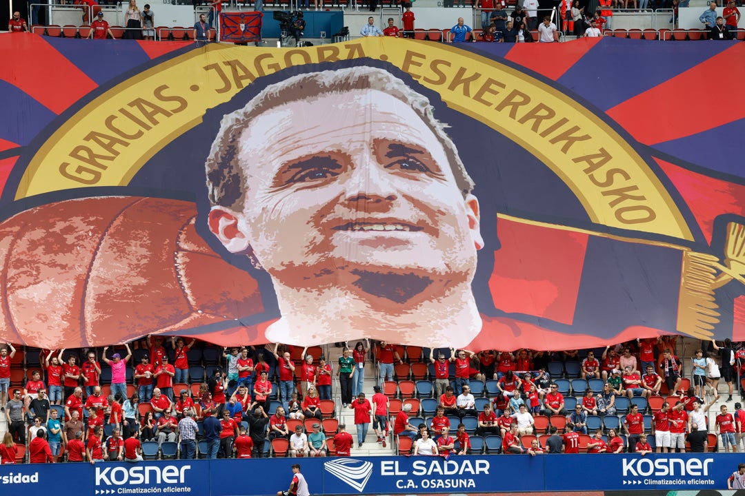 Osasuna empata en la despedida de Jagoba en El Sadar Osasuna empata en la despedida de Jagoba en El Sadar