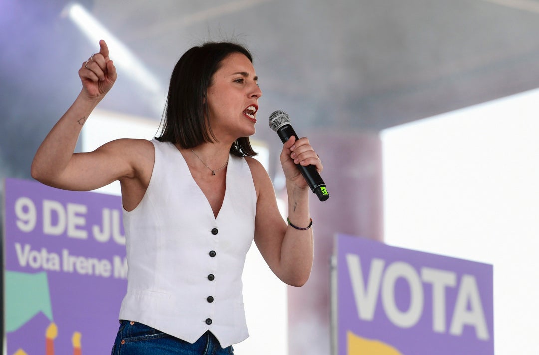 Irene Montero reta a Teresa Ribera a renunciar a ser comisaria si la ultraderecha entra en la Comisión Europea Irene Montero reta a Teresa Ribera a renunciar a ser comisaria si la ultraderecha entra en la Comisión Europea