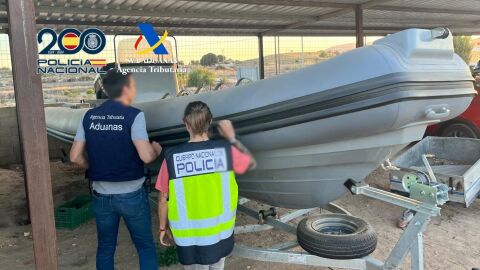 Una de las &#39;Narcolanchas&#39; incautadas en Alicante 