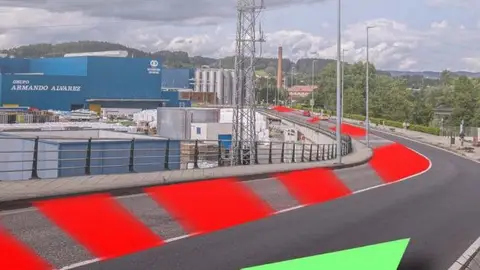 Las obras de la vía auxiliar de ADIF provocan cambios en el tráfico en el Boulevard Ronda de Torrelavega Las obras de la vía auxiliar de ADIF provocan cambios en el tráfico en el Boulevard Ronda de Torrelavega
