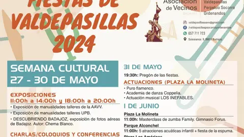 Fiestas de Valdepasillas 2024 Fiestas de Valdepasillas 2024