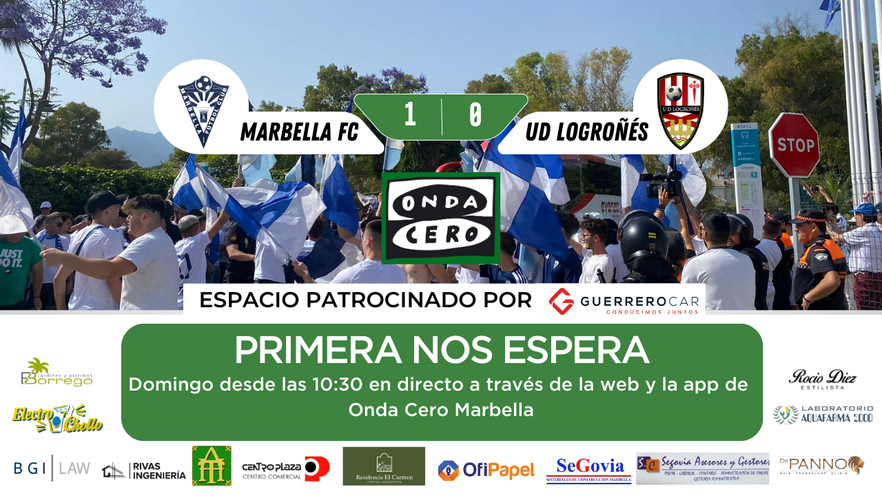 Vuelve a vibrar con la victoria del Marbella contra la UD Logroñés Vuelve a vibrar con la victoria del Marbella contra la UD Logroñés