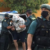 Eugenio Delgado en su detención