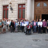 Usuaris, familiars i treballadors de la residència de Reus