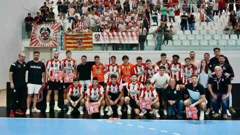 El Fertiberia Balonmano se despide de ASOBAL con derrota frente al Barça