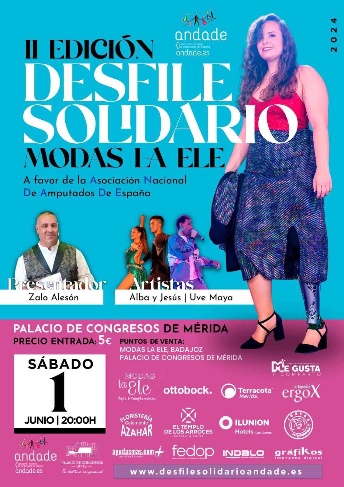 Andade organiza el próximo sábado en Mérida en un desfile de moda inclusivo Andade organiza el próximo sábado en Mérida en un desfile de moda inclusivo