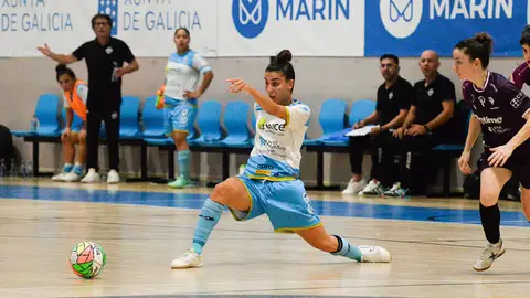 Vitoria e permanencia na categoría do Marín no derbi ante o Ourense Vitoria e permanencia na categoría do Marín no derbi ante o Ourense