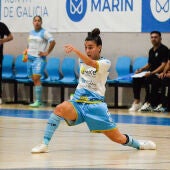 Vitoria e permanencia na categoría do Marín no derbi ante o Ourense