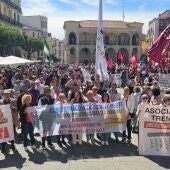 Manifestación Ruta de la Plata