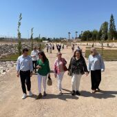 Abre al público la balsa de laminación de aguas pluviales y parque inundable junto a la N-332 en la urbanización Doña Inés
