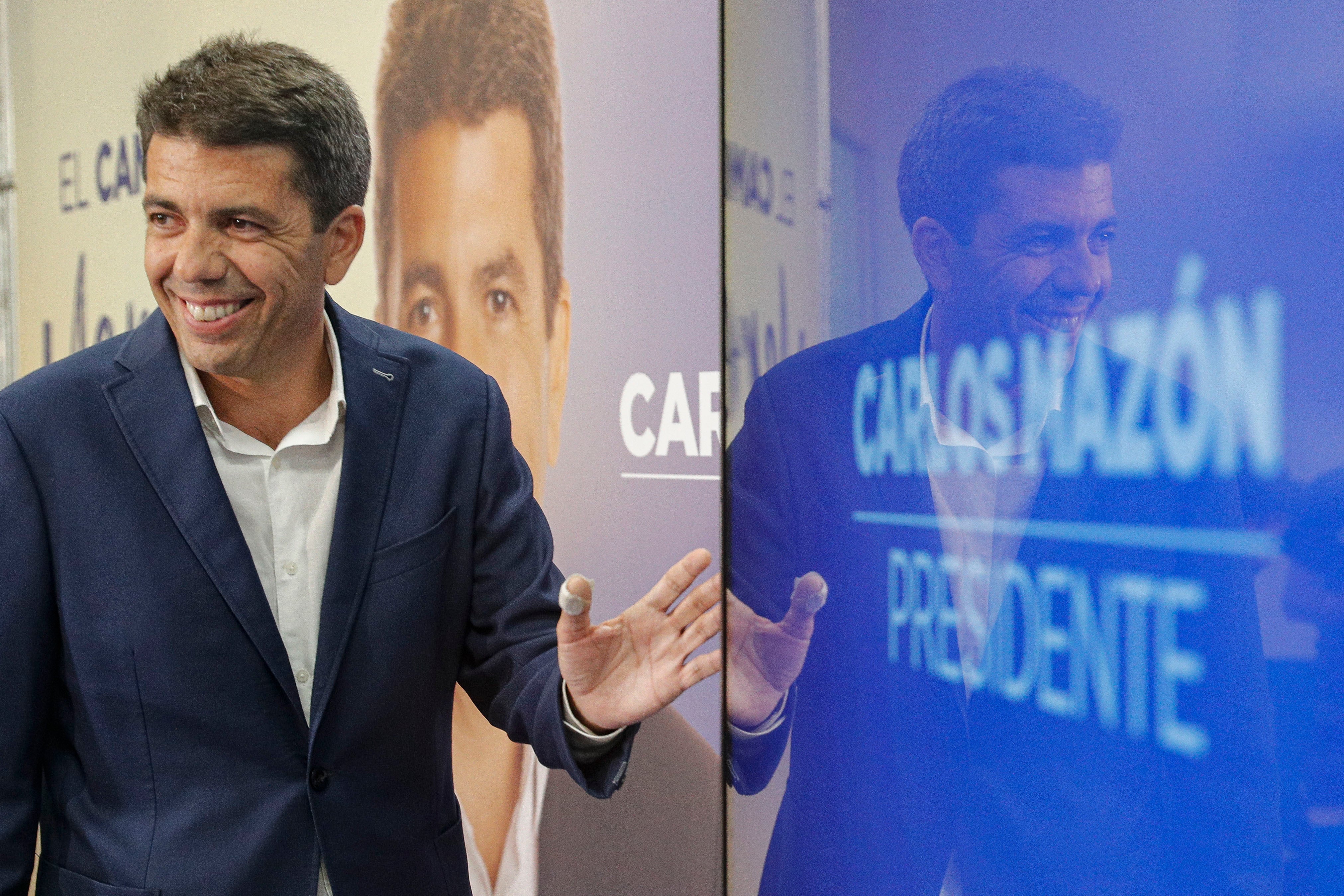 Un año del vuelco electoral en la Comunitat Valenciana: el PP celebra el "cambio" y Vox está "moderadamente satisfecho" Un año del vuelco electoral en la Comunitat Valenciana: el PP celebra el "cambio" y Vox está "moderadamente satisfecho"