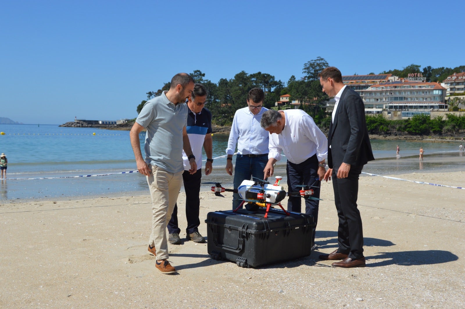 Sanxenxo dispondrá de drones para vigilar las playas del municipio durante el verano Sanxenxo dispondrá de drones para vigilar las playas del municipio durante el verano