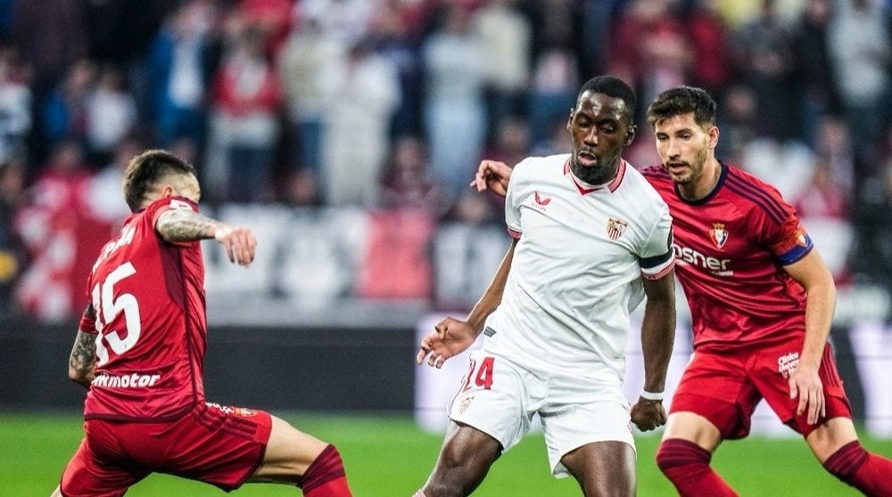 Soumaré y Lamela, los primeros en desfilar Soumaré y Lamela, los primeros en desfilar