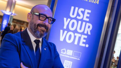 Jordi Cañas, candidato de Ciudadanos en las elecciones europeas