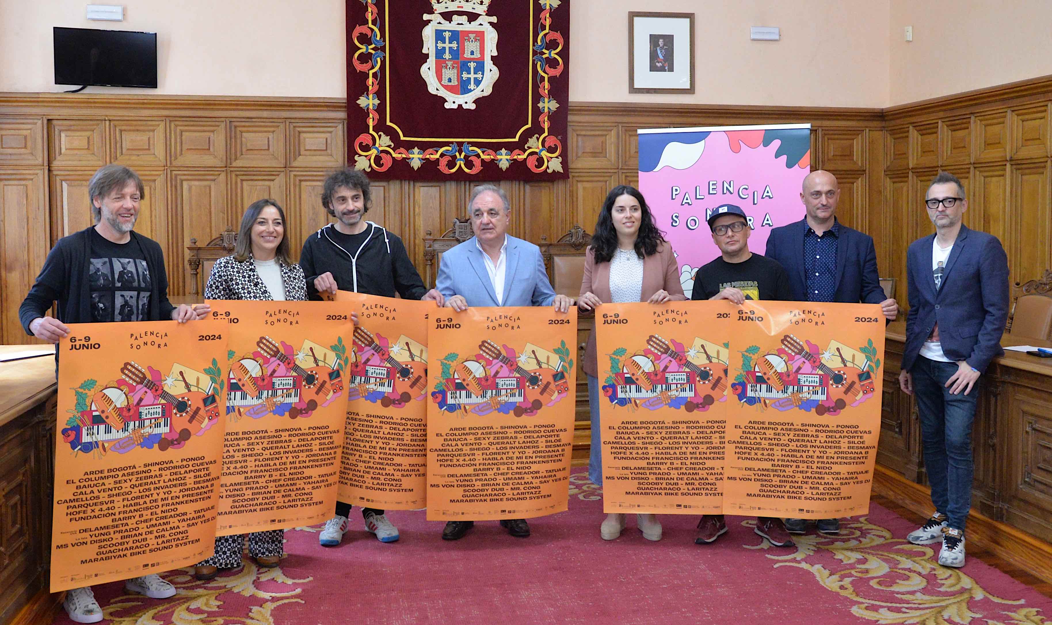 La 21ª edición del Palencia Sonora inundará la ciudad de música con las actuaciones de 43 grupos que harán vibrar a espectadores de 46 provincias La 21ª edición del Palencia Sonora inundará la ciudad de música con las actuaciones de 43 grupos que harán vibrar a espectadores de 46 provincias