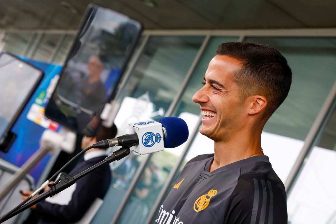 Lucas Vázquez: "Hemos demostrado que no nos rendimos" Lucas Vázquez: "Hemos demostrado que no nos rendimos"
