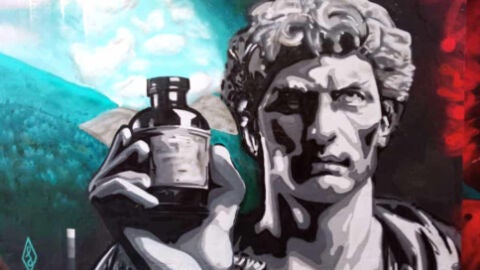 Mural certamen "Ruranos" en Driebes (Guadalajara)