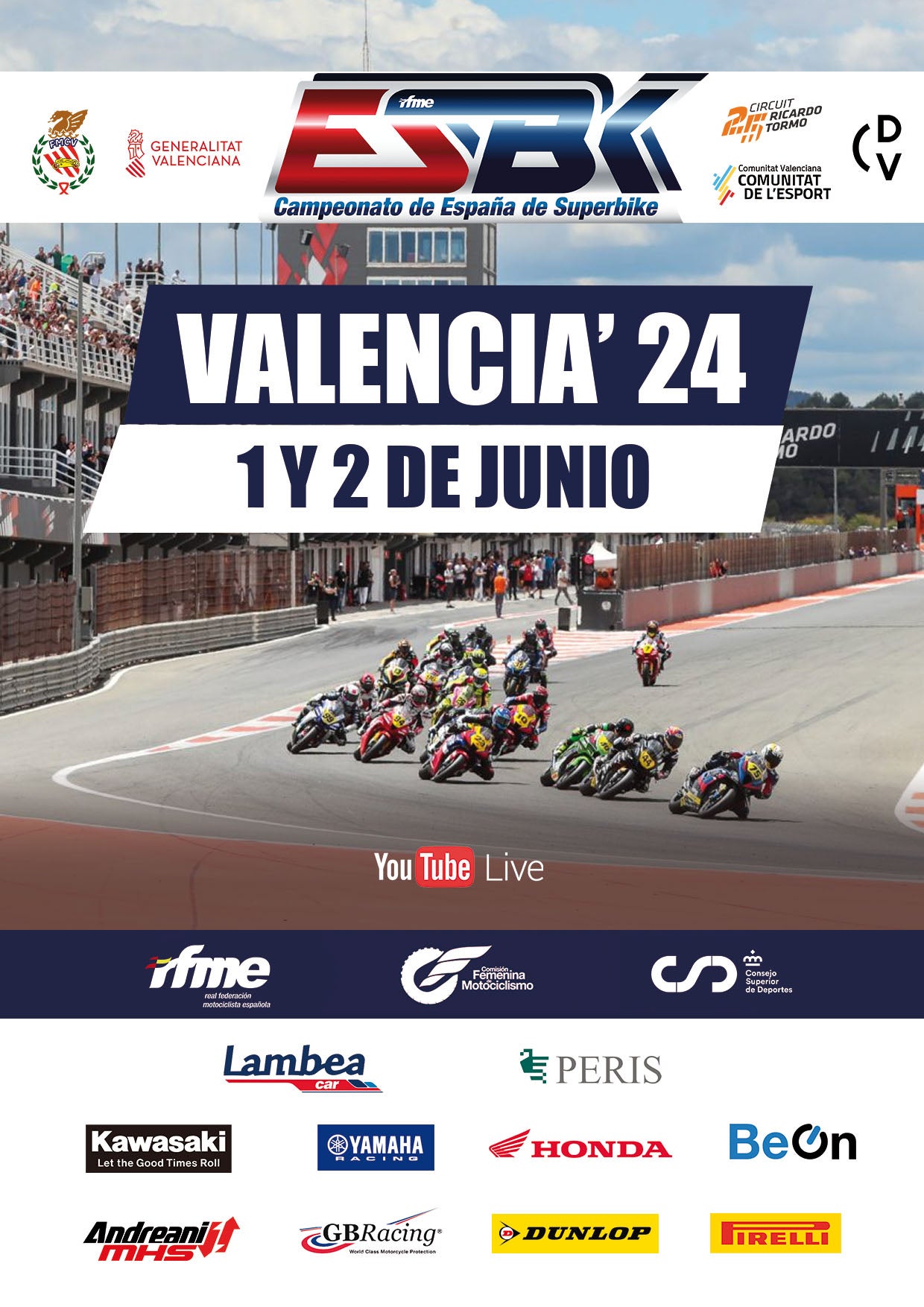 El Campeonato de España de Superbike llega a Valencia El Campeonato de España de Superbike llega a Valencia