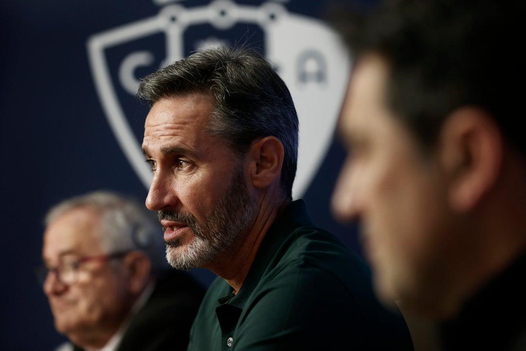Moreno afirma que cree "en lo que hay" en Osasuna Moreno afirma que cree "en lo que hay" en Osasuna