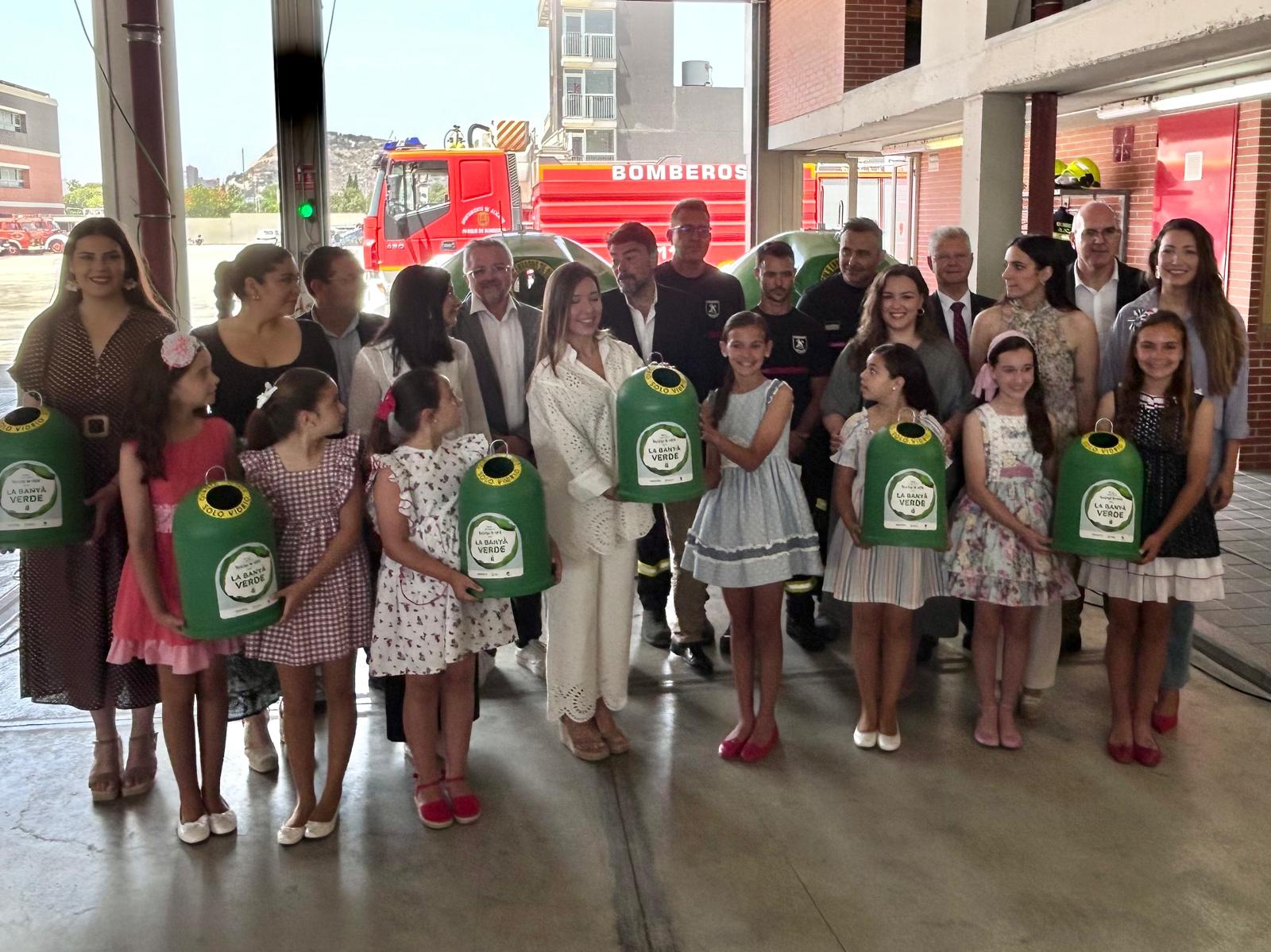 Banyà verde en Alicante en las Hogueras más sostenibles Banyà verde en Alicante en las Hogueras más sostenibles