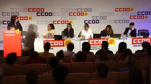 Candidats de les formacions catalanes a les eleccions europees, en un debat organitzat per CCOO Candidats de les formacions catalanes a les eleccions europees, en un debat organitzat per CCOO