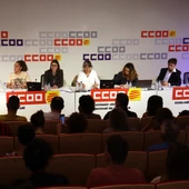 Candidats de les formacions catalanes a les eleccions europees, en un debat organitzat per CCOO Candidats de les formacions catalanes a les eleccions europees, en un debat organitzat per CCOO