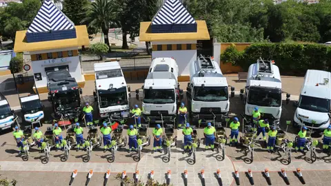 Imagen aerea de la maquinaria presentada Imagen aerea de la maquinaria presentada