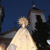 Visita de la Virgen de Consolación al barrio de NIV donde estaba su santuario Visita de la Virgen de Consolación al barrio de NIV donde estaba su santuario