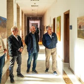 “Mar, mitos e montes” nas dependencias do primeiro andar do Pazo Provincial “Mar, mitos e montes” nas dependencias do primeiro andar do Pazo Provincial