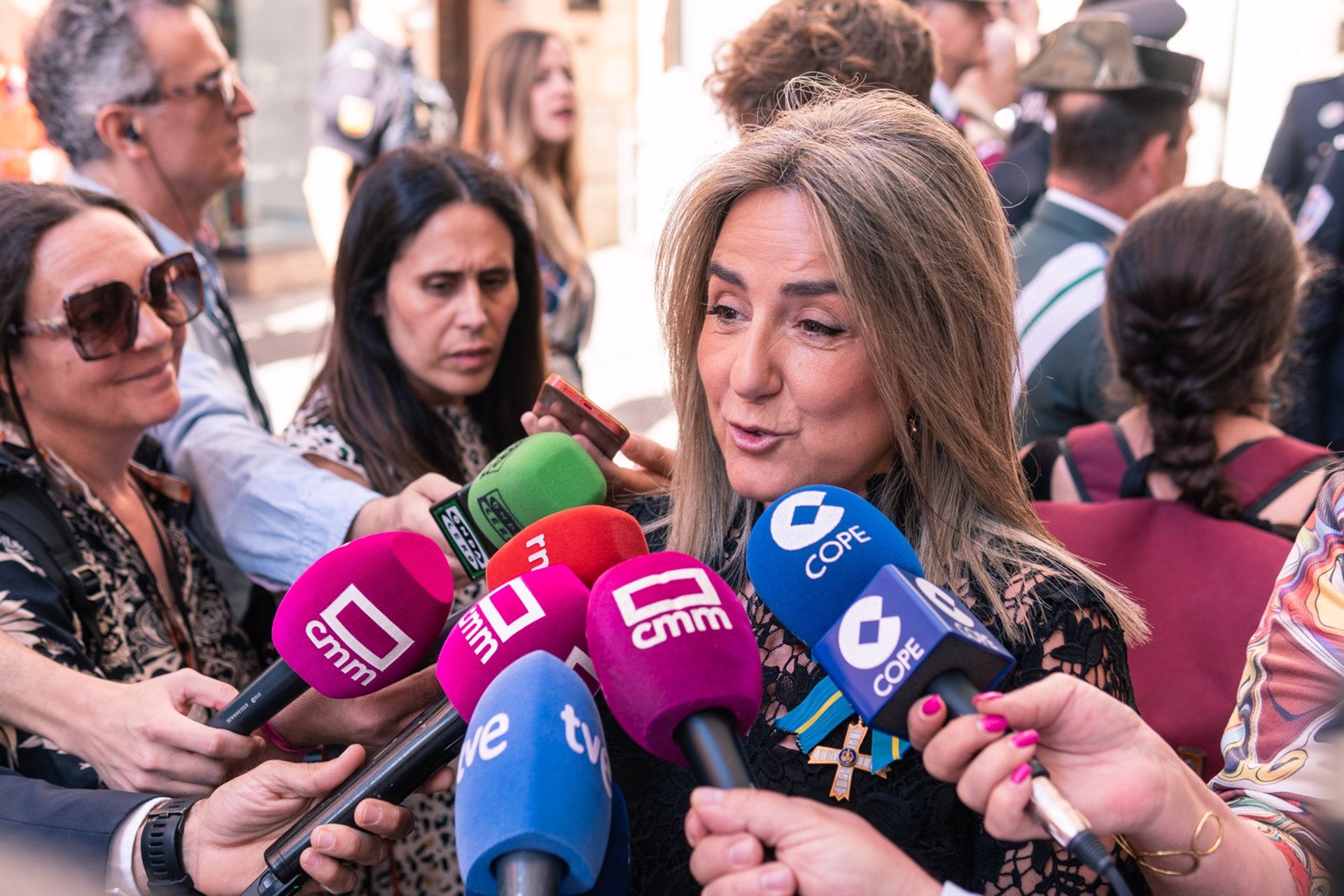 Tolón replica a Núñez que "el Corpus está por encima de cualquier disputa política" Tolón replica a Núñez que "el Corpus está por encima de cualquier disputa política"