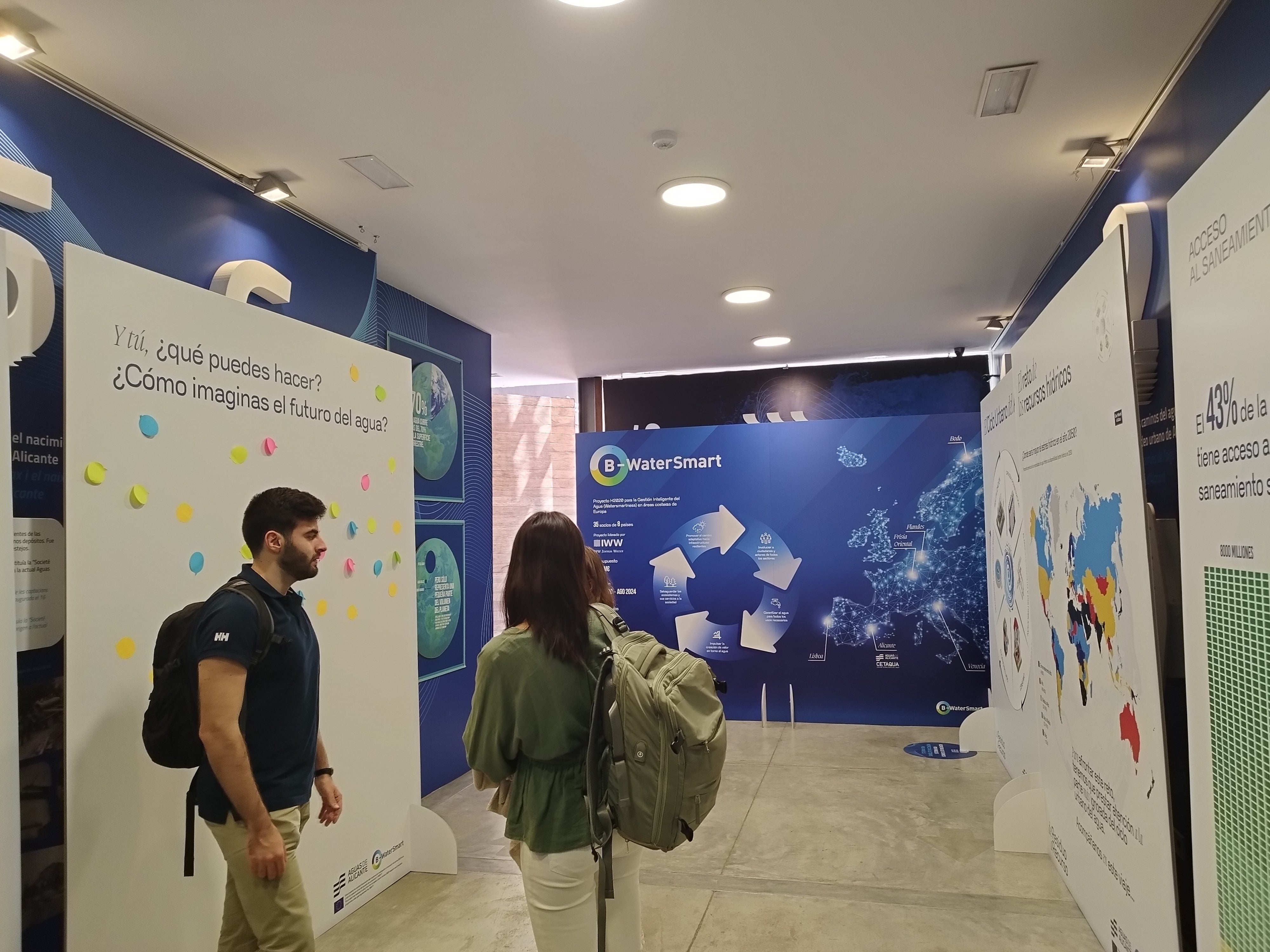 Aguas de Alicante trae la exposición “de residuo a recurso” que habla del máximo aprovechamiento del agua Aguas de Alicante trae la exposición “de residuo a recurso” que habla del máximo aprovechamiento del agua