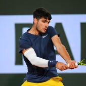Carlos Alcaraz durante Roland Garros 2024