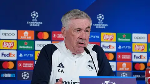 Carlo Ancelotti: "Es el partido más importante de la temporada" Carlo Ancelotti: "Es el partido más importante de la temporada"