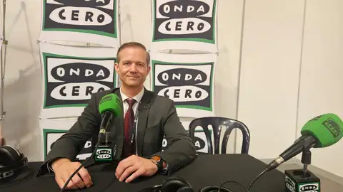Ricardo Dúran, director de la feria Semana Verde de Galicia en el set de radio de Más de Uno Pontevedra Feria Internacional Abanca Semana Verde de Galicia 2024