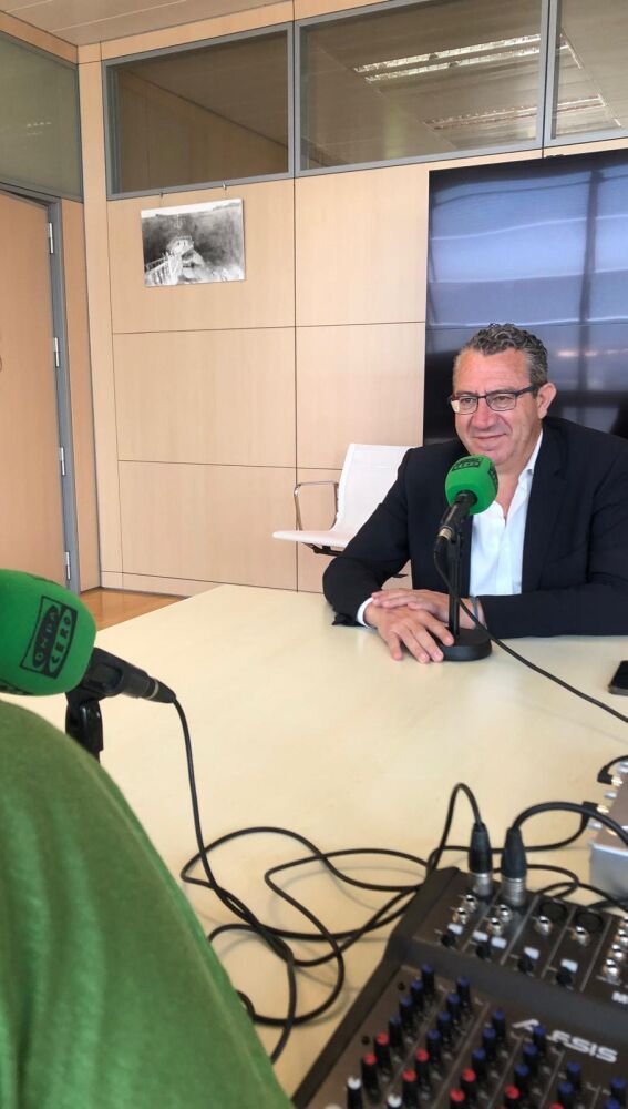 Entrevista a Toni Pérez, en la Alcaldía de Benidorm