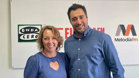 El CEO de Open Cosmos, Rafel Jordá, junto a Elka Dimitrova El CEO de Open Cosmos, Rafel Jordá, junto a Elka Dimitrova