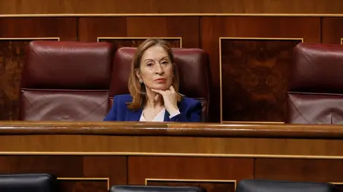 La diputada del PP y expresidenta del Congreso Ana Pastor en una sesión de la Cámara Baja Ana Pastor deja su acta de diputada del PP para presidir una aseguradora sanitaria