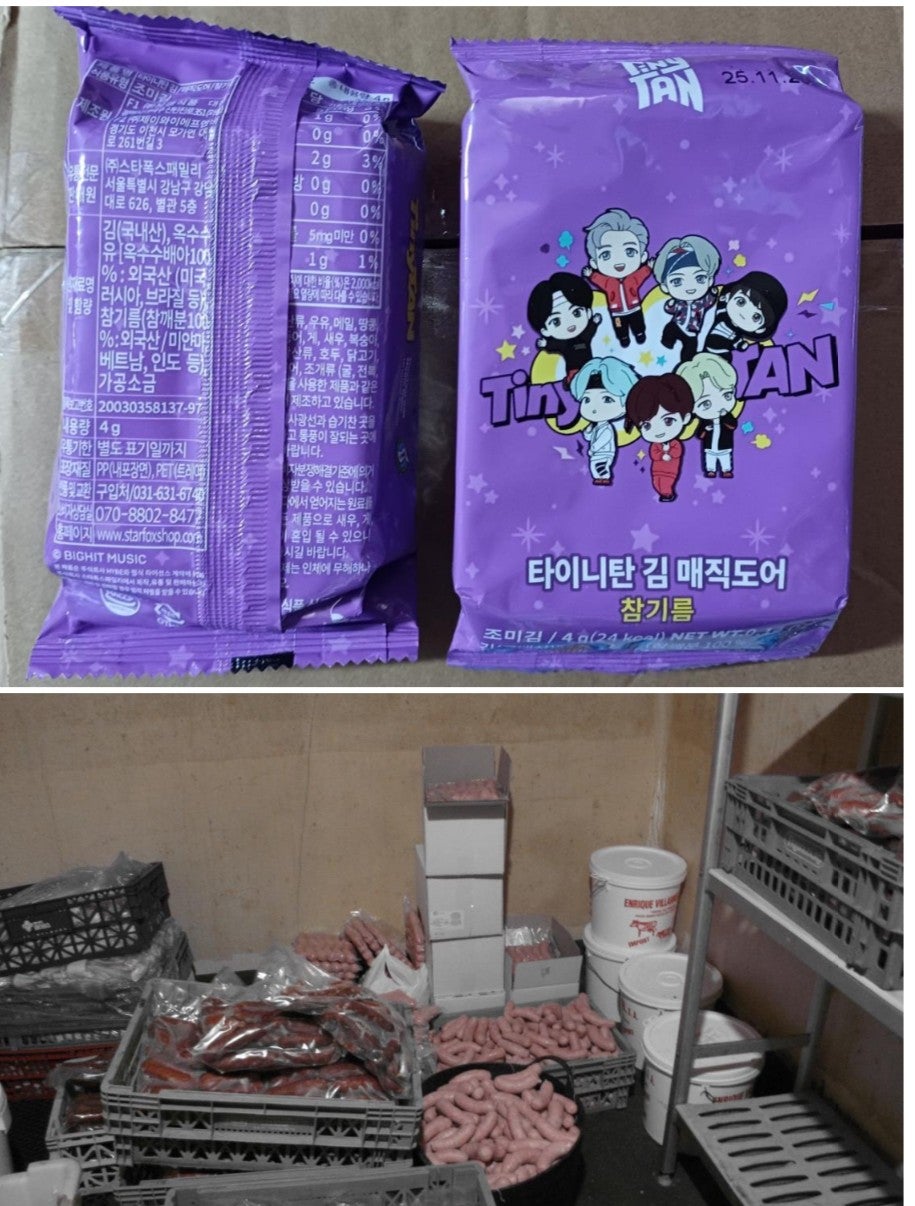 Interveñen en Ourense alimentos que incumpren a normativa Interveñen en Ourense alimentos que incumpren a normativa