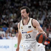 Sergio Llull durante el Real Madrid - Barcelona de semifinales de la Liga Endesa 2024 Sergio Llull durante el Real Madrid - Barcelona de semifinales de la Liga Endesa 2024