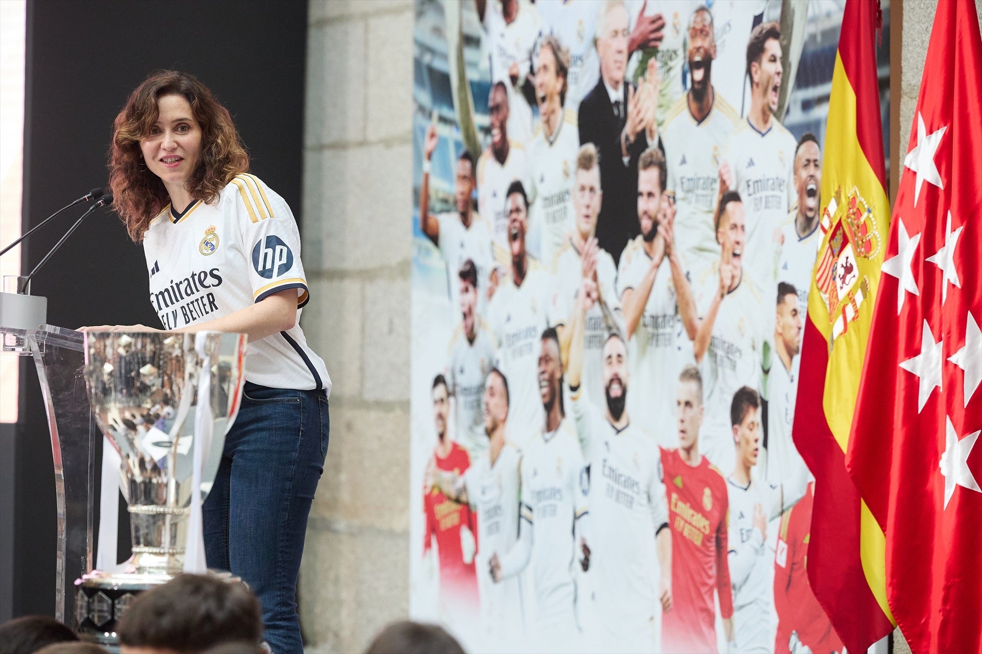 Isabel Díaz Ayuso: "Esta Copa se viene a Madrid como sea" Isabel Díaz Ayuso: "Esta Copa se viene a Madrid como sea"